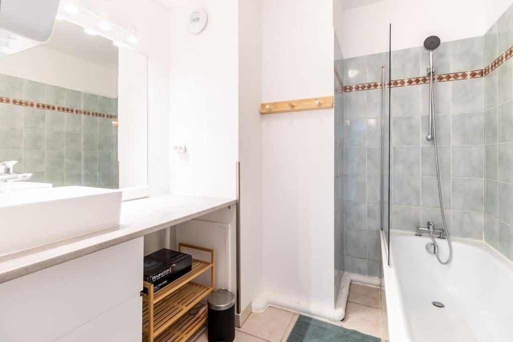 Beautiful Apartment With Terrace + Private Parking Toulouse Luaran gambar