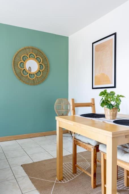 Beautiful Apartment With Terrace + Private Parking Toulouse Luaran gambar