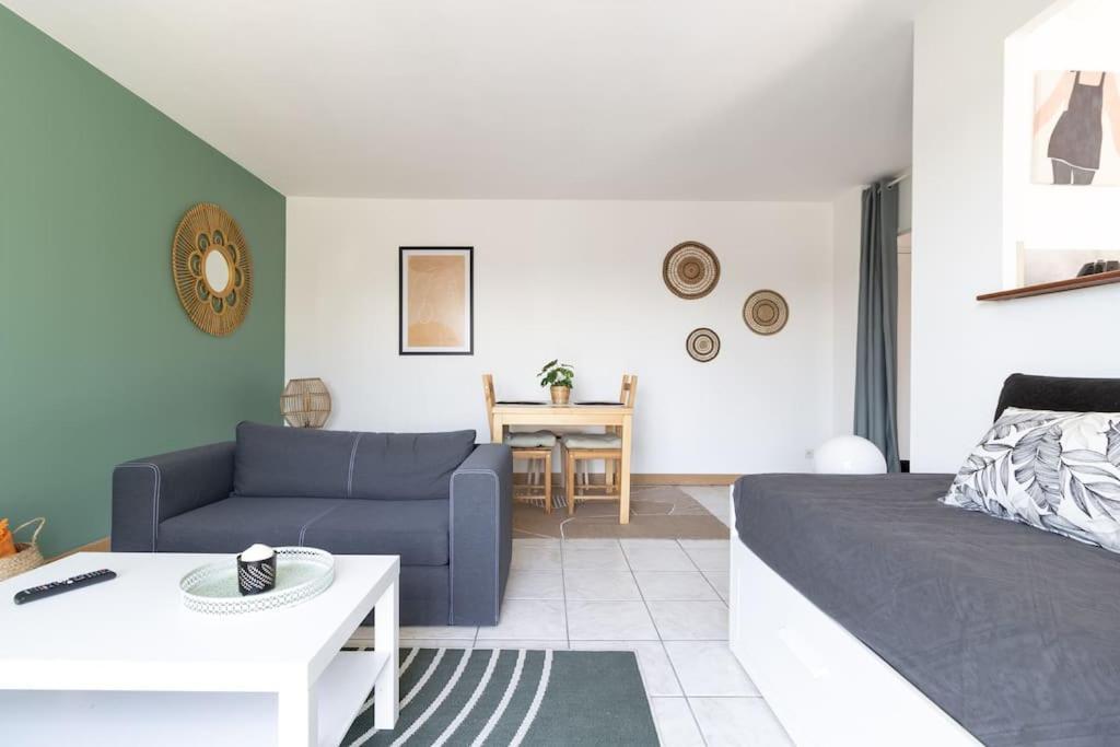 Beautiful Apartment With Terrace + Private Parking Toulouse Luaran gambar