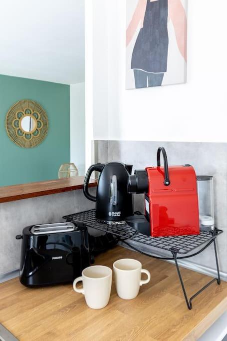 Beautiful Apartment With Terrace + Private Parking Toulouse Luaran gambar